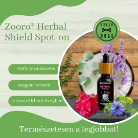 Zooro® Herbal Shield Spot-on - 100% természetes illóolaj keverék kutyáknak